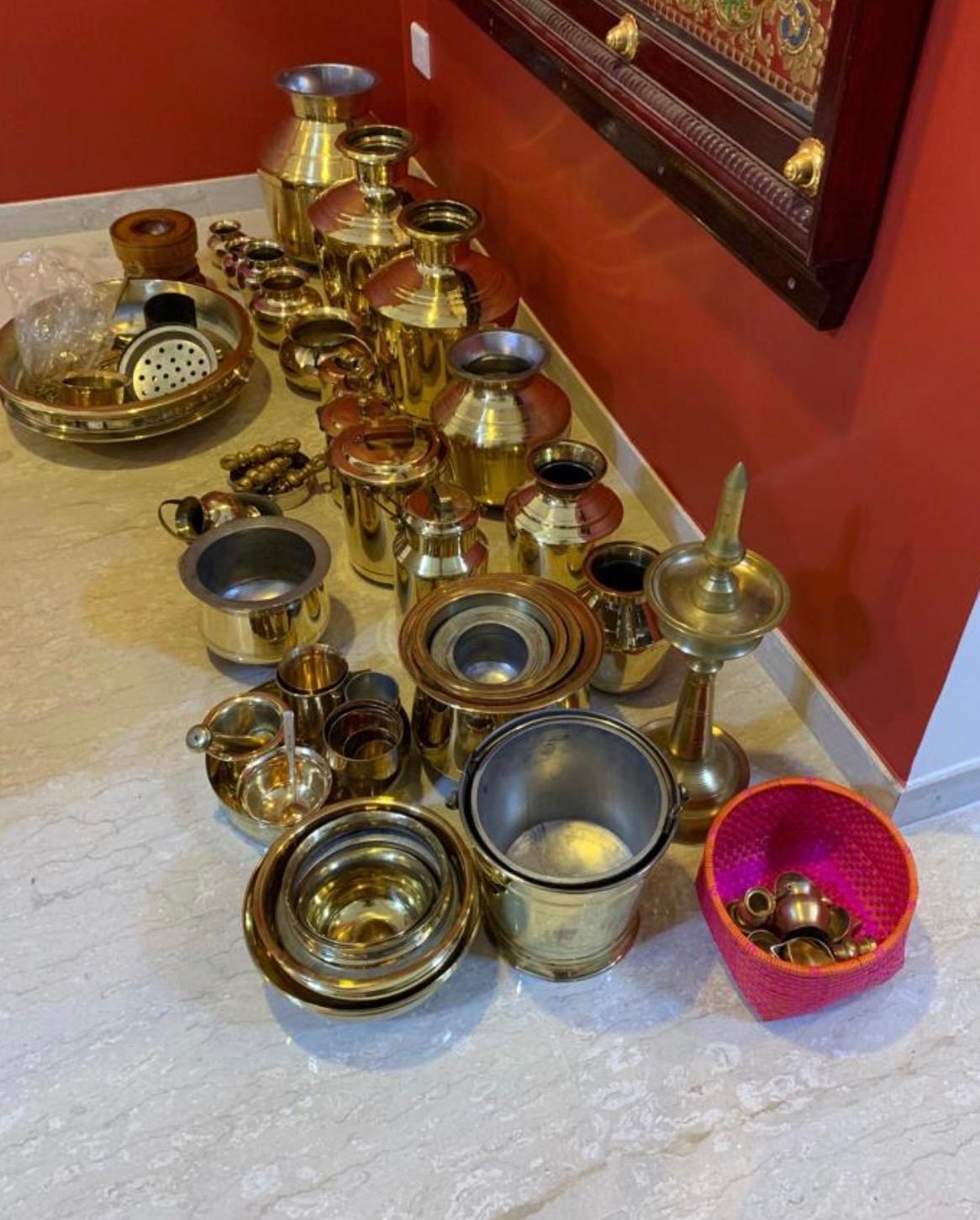 Chettinad Heritage and Brass Utensils