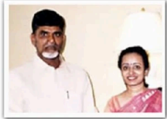 Mr. Chandrababu Naidu discussing economic reforms