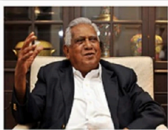 Mr. SR Nathan Former President of Singapore discussing globalization and technology