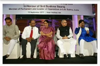 Ms. Sushma Swaraj Dialogue Session