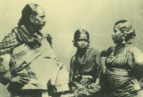 Indian family portrait