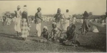 Indian families at Race Course Road