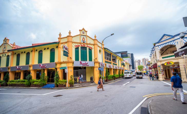 Little India Arcade area near Hastings Road