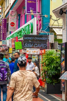 In the Little India area
