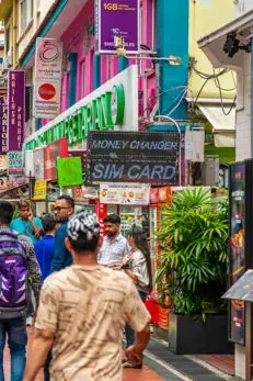 In the Little India area