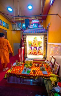 Inside the temple