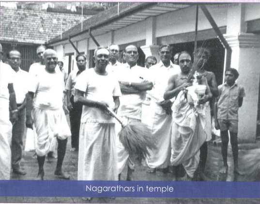 Nagarathars in temple