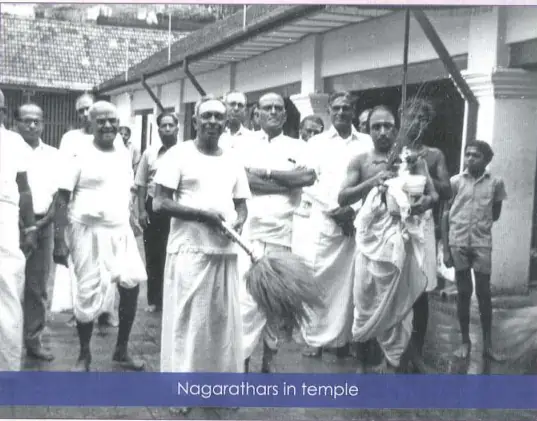 Nagarathars in temple