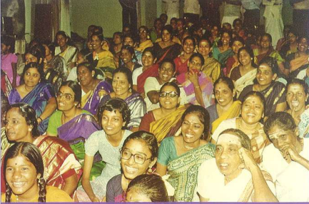 Nagarathar women at a community gathering, Singapore