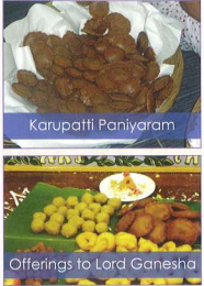Karupatti Paniyaram and offerings to Lord Ganesha – Pillayar Nonbu festival food