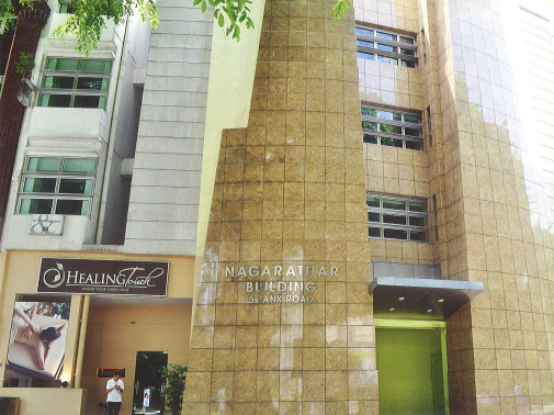 Chettiars Temple Society Singapore - Sri Thendayuthapani Temple exterior building