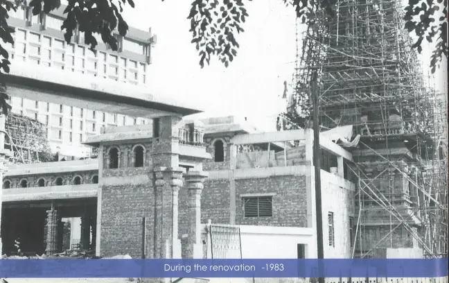 Sri Thendayuthapani Temple Singapore historical black and white photograph Tank Road 1859