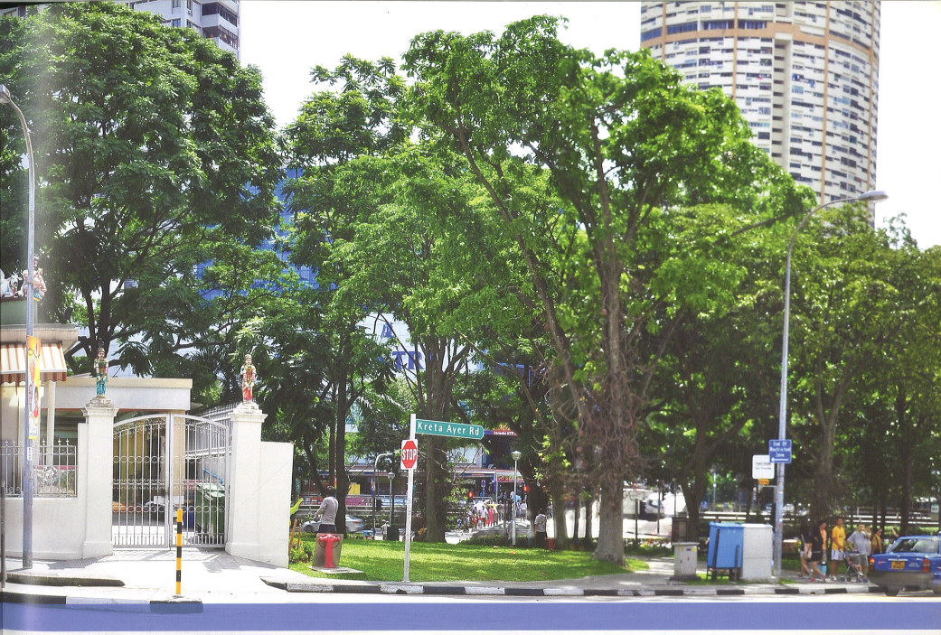 Chinatown Singapore park and heritage area near Sri Layan Sithi Vinayagar Temple Keong Saik Road